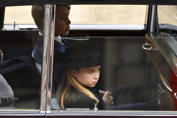 Charlotte and George - AP Photo