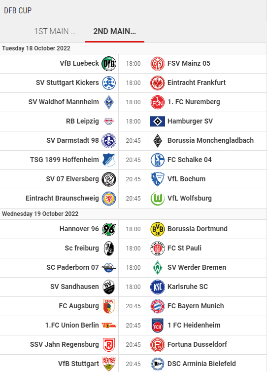 Timetable