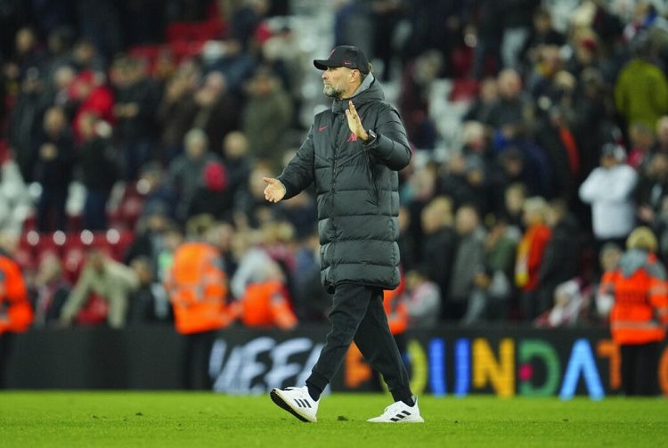 Jürgen Klopp en Anfield Road - Jon Super/Copyright 2023 The AP. Todos los derechos reservados