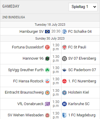 Time Table